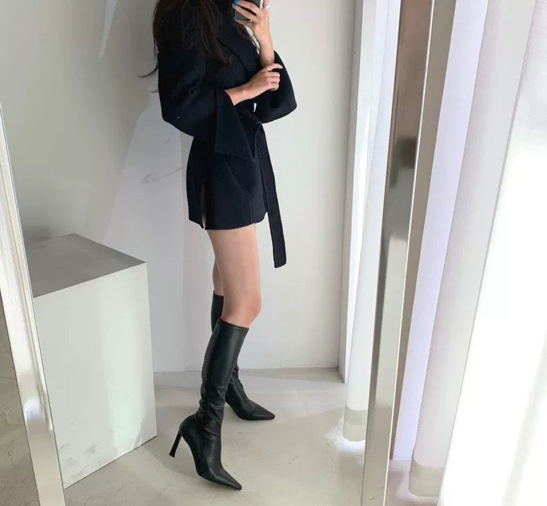 Kurzer Mae Mantel
