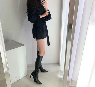 Kurzer Mae Mantel
