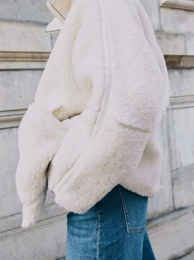 Frühlings Teddy Jacke