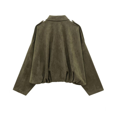 VIRALE WILDLEDER JACKE