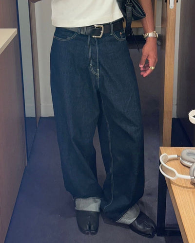 Dark Blue Baggy Jeans