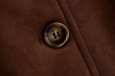 Wildleder Jacke mit Gürtel