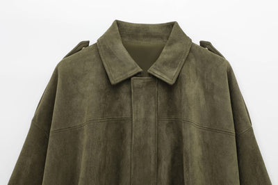 VIRALE WILDLEDER JACKE