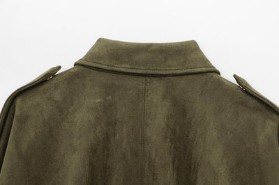 VIRALE WILDLEDER JACKE